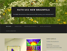 Tablet Screenshot of faithuccnb.org